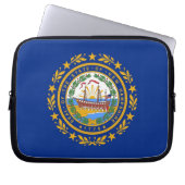 Neue Hampshire State Flag Laptop Sleeve (Vorderseite)