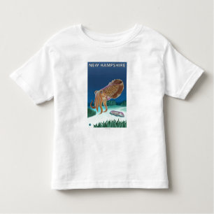 Neue HampshireCuttlefish Szene Kleinkind T-shirt