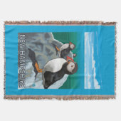 Neue HampshirePuffins Szene Decke (Vorderseite)