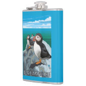 Neue HampshirePuffins Szene Flachmann (Links)