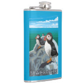 Neue HampshirePuffins Szene Flachmann (Rechts)