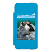 Neue HampshirePuffins Szene Incipio iPhone Geldbeutel-Hülle (Folio Vorderseite)