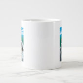 Neue HampshirePuffins Szene Jumbo-Tasse (Vorderseite)