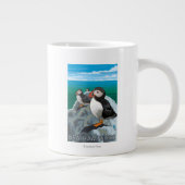 Neue HampshirePuffins Szene Jumbo-Tasse (Rechts)