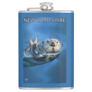 Neue HampshireSea Otter-Szene Flachmann