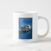 Neue HampshireSea Otter-Szene Jumbo-Tasse (Rechts)