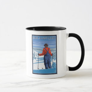 Neue HampshireSkier bewundern Ansicht Tasse