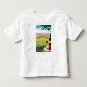 Neue HampshireWine Land-Szene Kleinkind T-shirt