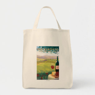 Neue HampshireWine Land-Szene Tragetasche