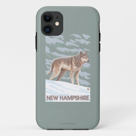 Neue HampshireWolf Szene Case-Mate iPhone Hülle (Rückseite)