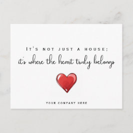 Neue Hauseigentümerin Herzstück Real Anwesen Werbu Postkarte