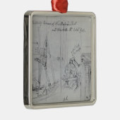 Neue Häuser des Gebäude Ornament Aus Metall (Rechts)