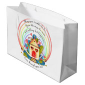 Neue Haussegnungen Große Geschenktüte (Rückseite Schrägansicht)
