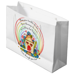Neue Haussegnungen Große Geschenktüte