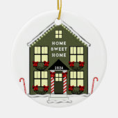 Neue Hausverzierung Keramik Ornament (Vorne)