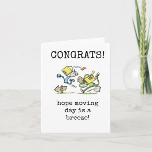 Neue Heimat, Einweihungskarte, Sarkastisch, Lustig Karte