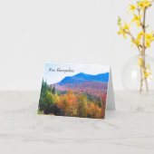 Neue Herbstgebirge in Hampshire Karte (Gelbe Blume)