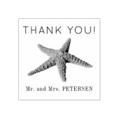 Neue Hochzeit in Urlaubsort von Mr. und Mrs. Gummistempel (Prägung)