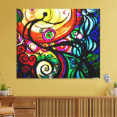 Neue Hoffnung, 48" x 40" x große Leinwand gepackt (Insitu (Wohnzimmer))