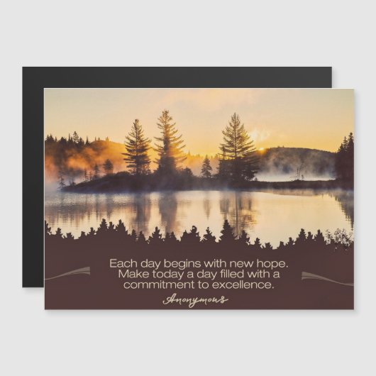 Neue Hoffnung Magnetkarte (Vorne/Hinten)