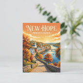 Neue Hoffnung USA Postkarte (Stehend Vorderseite)