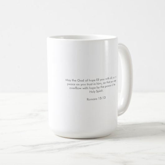 NEUE HOFFNUNGSTasse Kaffeetasse (VorderseiteRechts)