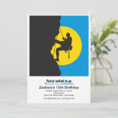 Neue Höhenunterschied-Party Einladung (Stehend Vorderseite)