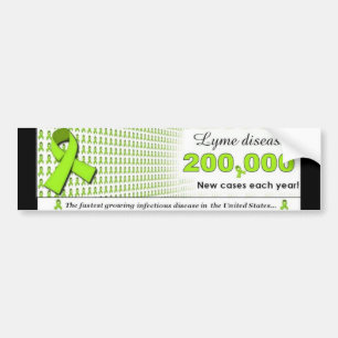 Neue Hüllen Lyme Krankheit 200.000 jedes Jahr! Autoaufkleber