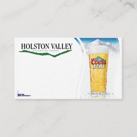 Neue Hvdc-Bier-Geschäfts-Karte Visitenkarte (Vorderseite)