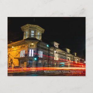 Neue Indies Art Deco Architektur Ästhetik Postkarte