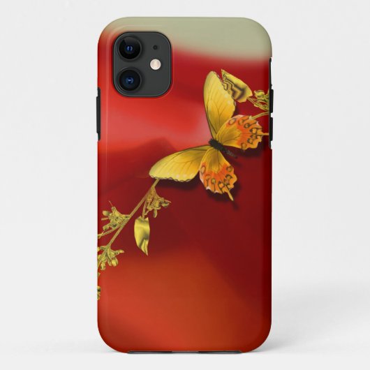 NEUE Iphone5 Schmetterlingsdecke Case-Mate iPhone Hülle (Rückseite)