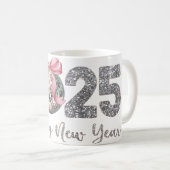 Neue Jahre Kaffee-Tasse Kaffeetasse (VorderseiteRechts)