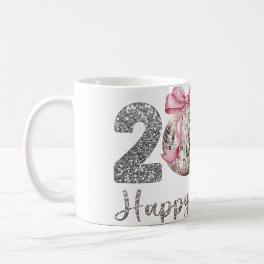 Neue Jahre Kaffee-Tasse Kaffeetasse (Links)