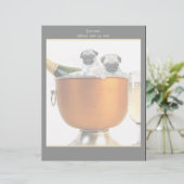 Neue Jahre Mopsbriefkopf Briefbogen (Stehend Vorderseite)