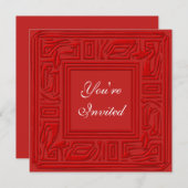 Neue Jahre Party-laden ein Einladung (Vorne/Hinten)