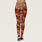 Neue Jahre Party-Leggings- Leggings (Rückseite)