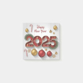 Neue Jahreskarte Post-it Klebezettel (Vorderseite)