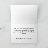 Neue Jahreskarten für Unternehmen Feiertagskarte (Innenseite)