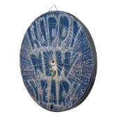 Neue Jahreslichter Dartscheibe (Vorderseite rechts)