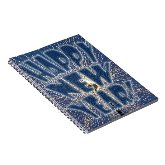 Neue Jahreslichter Notizblock (Rechte Seite)