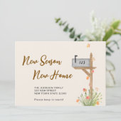 Neue Jahreszeit Neue Zuhause Herbst Herbstbewegung Ankündigung (Stehend Vorderseite)