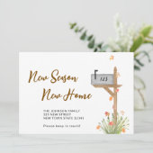 Neue Jahreszeit Neue Zuhause Herbst Herbstbewegung Ankündigung (Stehend Vorderseite)