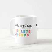 Neue Job-Tasse, ich arbeitete früher mit absoluten Kaffeetasse (Vorderseite Links)