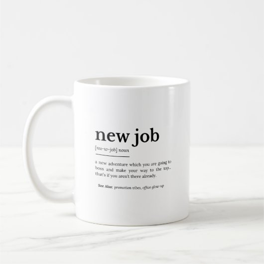 Neue Jobdefinition Kaffeetasse (Links)