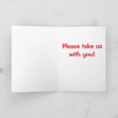 Neue Jobkarte Karte (Innenseite)