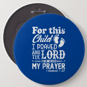 Neue Junge Mutter Papa Button (Vorne & Hinten)