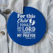 Neue Junge Mutter Papa Button (Beispiel)