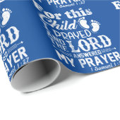 Neue Junge Mutter Papa Geschenkpapier (Rolleneckpunkt)