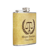 Neue juristische Fakultäts-Absolvent-Geschenk-Idee Flachmann (Rechts)