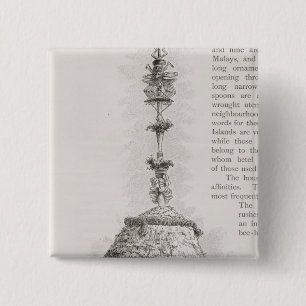 Neue kaledonische Hütte Button